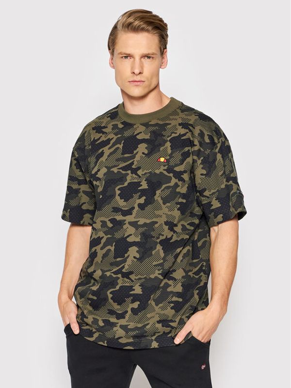 Ellesse Ellesse Тишърт Torcamo SHM13952 Зелен Relaxed Fit