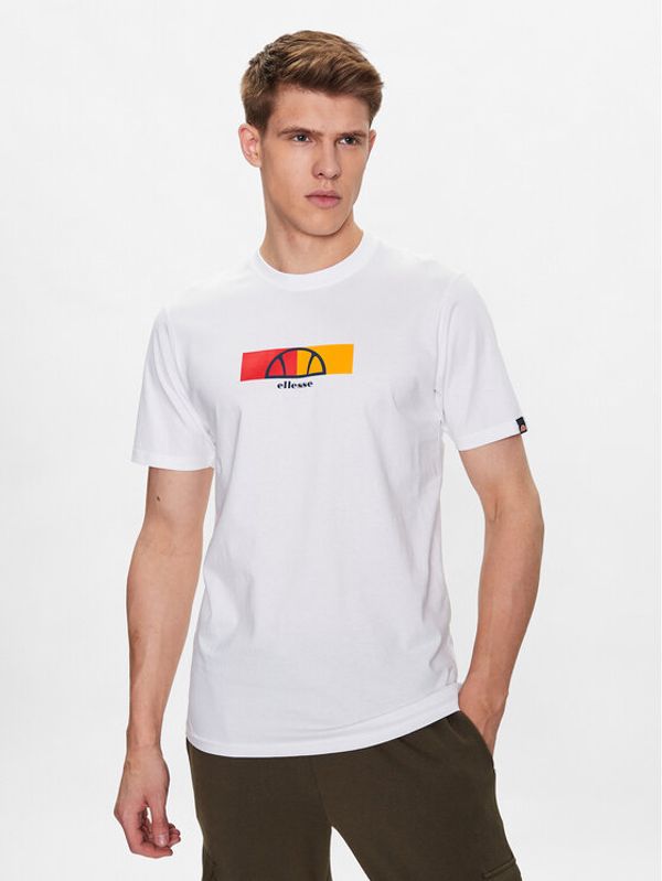 Ellesse Ellesse Тишърт Visageo SHR17633 Бял Regular Fit