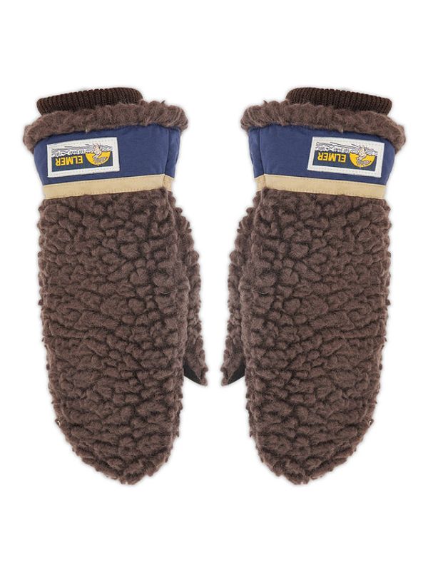 Elmer Elmer Мъжки ръкавици Teddy EM354 Кафяв