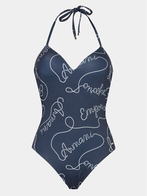 Emporio Armani Emporio Armani Бански костюм 262642 3R310 01736 Тъмносин