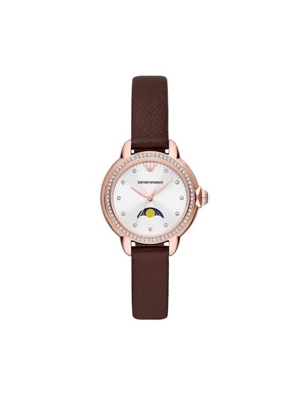 Emporio Armani Emporio Armani Часовник Mia AR11568 Кафяв