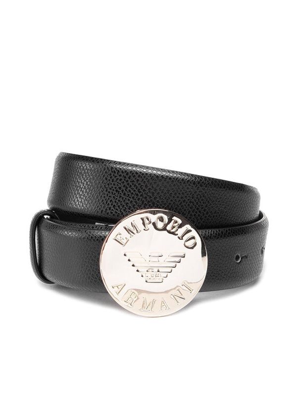 Emporio Armani Emporio Armani Дамски колан Y3I153 YH31A 80001 Черен