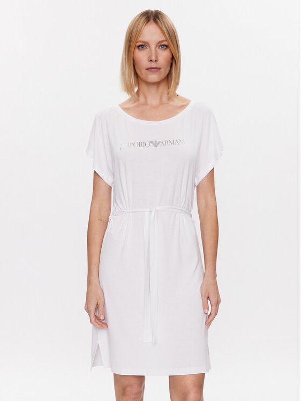 Emporio Armani Emporio Armani Ежедневна рокля 262728 3R314 00010 Бял Regular Fit
