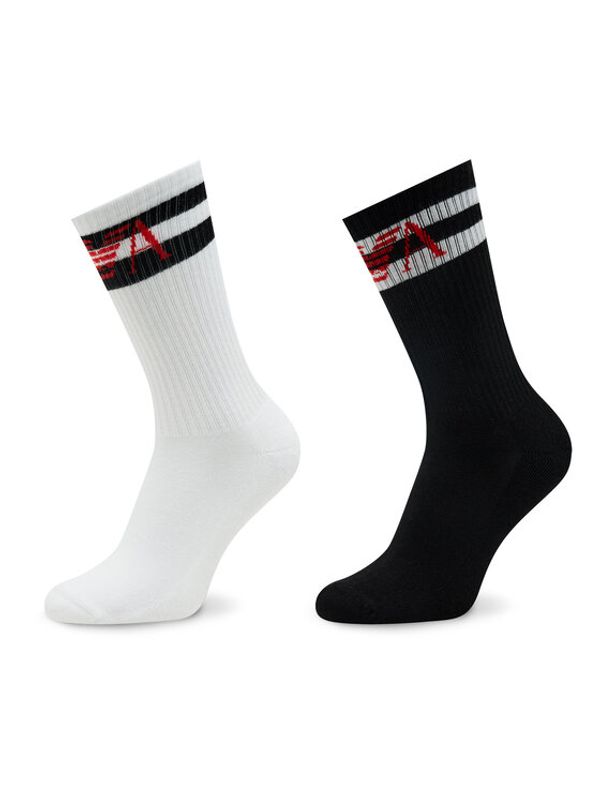 Emporio Armani Emporio Armani Комплект 2 чифта дълги чорапи мъжки 303122 3R300 00911 Цветен