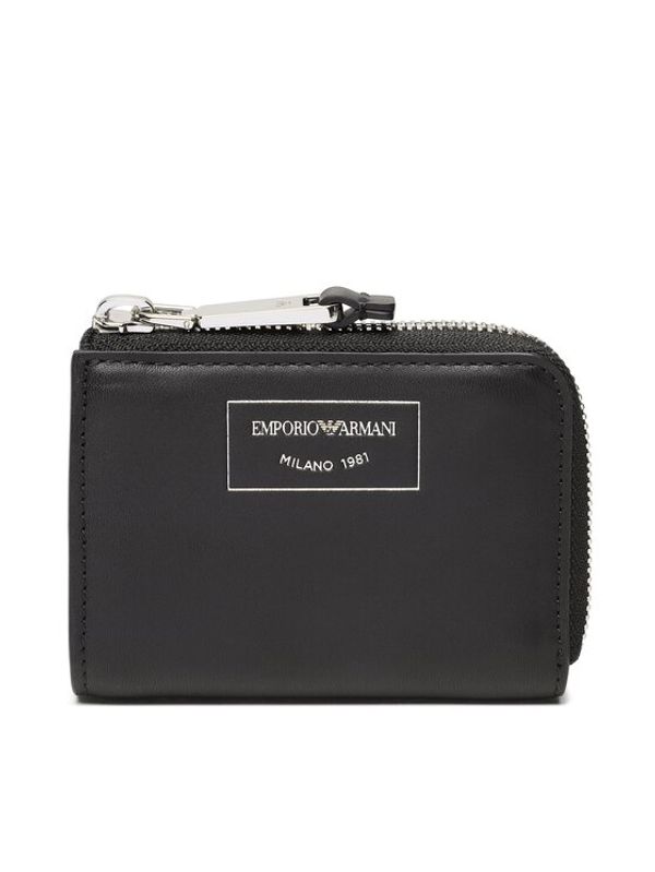 Emporio Armani Emporio Armani Малък дамски портфейл Y3H088 Y478E 80001 Черен