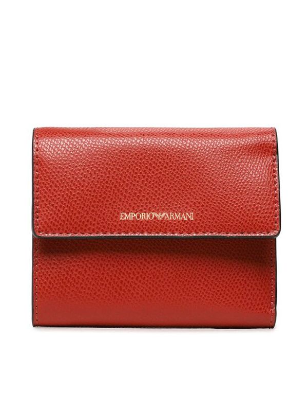 Emporio Armani Emporio Armani Малък дамски портфейл Y3H185 YH15A 84054 Оранжев