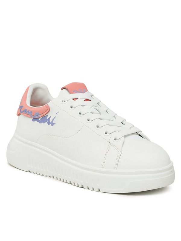 Emporio Armani Emporio Armani Сникърси X3X024 XN824 S779 Бял