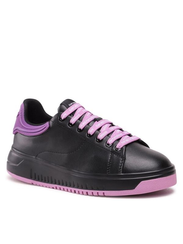 Emporio Armani Emporio Armani Сникърси X3X024 XN825 R295 Черен