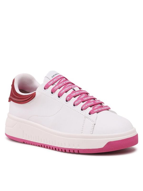 Emporio Armani Emporio Armani Сникърси X3X024 XN825 T485 Бял