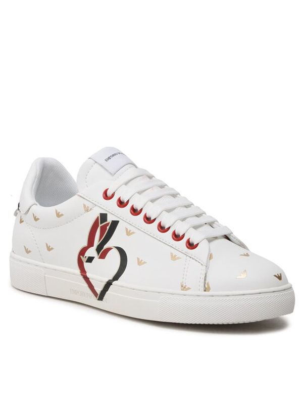 Emporio Armani Emporio Armani Сникърси X3X146 XN757 00001 Бял