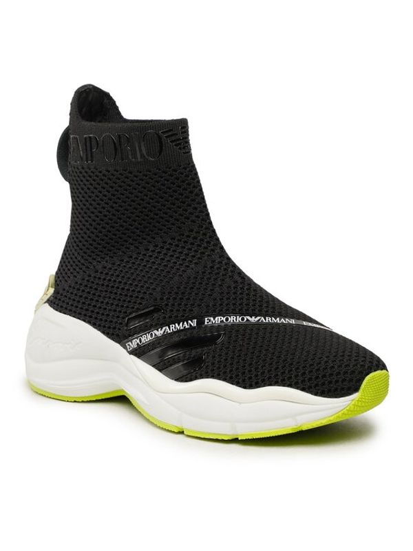 Emporio Armani Emporio Armani Сникърси X3Z061 XD368 00002 Черен