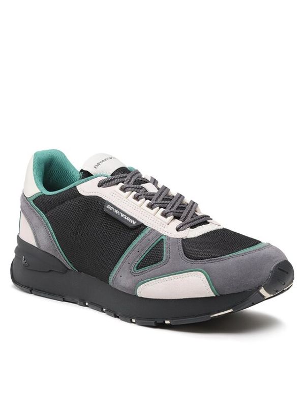 Emporio Armani Emporio Armani Сникърси X4X544 XM727 S719 Черен