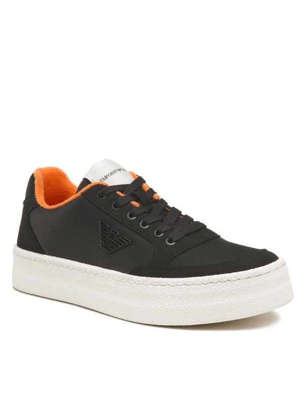 Emporio Armani Emporio Armani Сникърси X4X580 XN644 K001 Черен