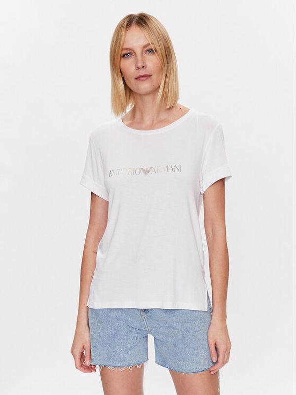 Emporio Armani Emporio Armani Тишърт 262633 3R314 00010 Бял Regular Fit
