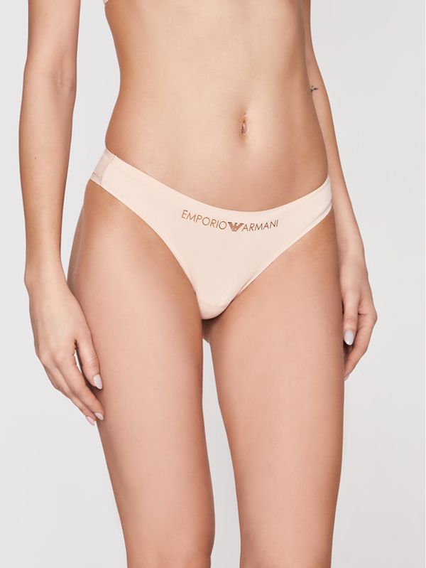 Emporio Armani Underwear Emporio Armani Underwear Дамски бикини тип бразилиана 162948 1P284 00071 Бежов