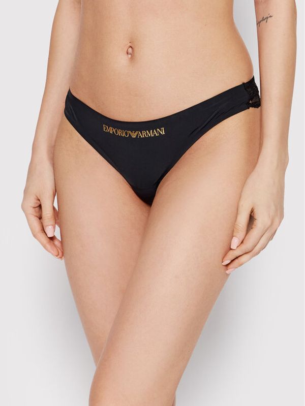 Emporio Armani Underwear Emporio Armani Underwear Дамски бикини тип бразилиана 162948 2R384 00020 Черен