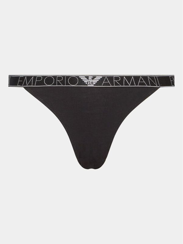 Emporio Armani Underwear Emporio Armani Underwear Дамски бикини тип бразилиана 164528 3R221 00020 Черен