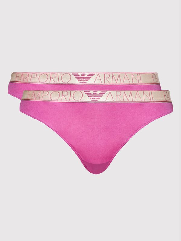 Emporio Armani Underwear Emporio Armani Underwear Комплект 2 чифта класически бикини 163334 2R235 05873 Розов