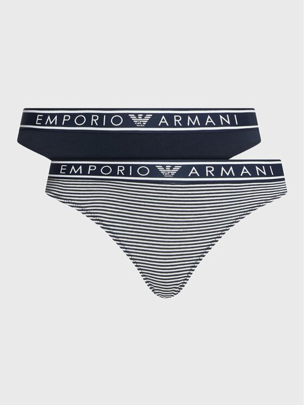 Emporio Armani Underwear Emporio Armani Underwear Комплект 2 чифта класически бикини 163334 3R219 21136 Тъмносин