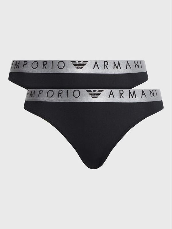 Emporio Armani Underwear Emporio Armani Underwear Комплект 2 чифта класически бикини 163334 3R235 00020 Черен
