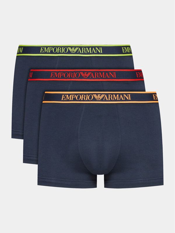 Emporio Armani Underwear Emporio Armani Underwear Комплект 3 чифта боксерки 111357 3R717 70435 Тъмносин