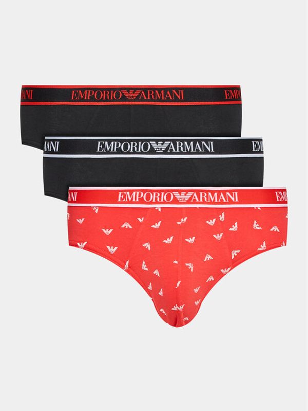 Emporio Armani Underwear Emporio Armani Underwear Комплект 3 чифта слипове 111734 3R717 24221 Цветен