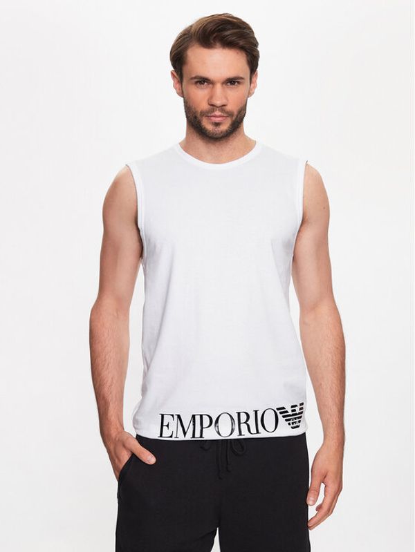 Emporio Armani Underwear Emporio Armani Underwear Мъжки топ 112018 3R755 00010 Бял Regular Fit