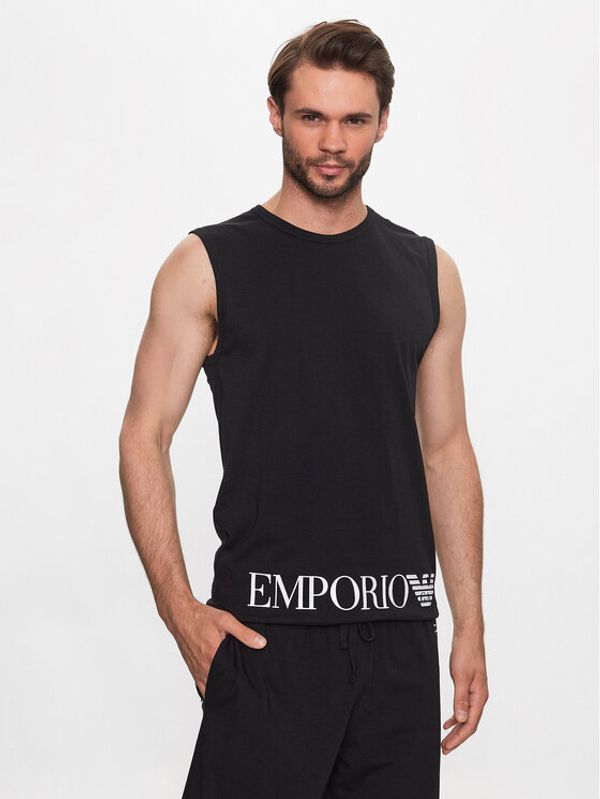 Emporio Armani Underwear Emporio Armani Underwear Мъжки топ 112018 3R755 00020 Черен Regular Fit