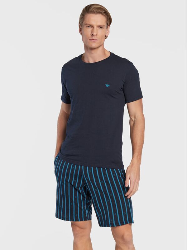 Emporio Armani Underwear Emporio Armani Underwear Пижама 111360 2F567 17536 Тъмносин Regular Fit