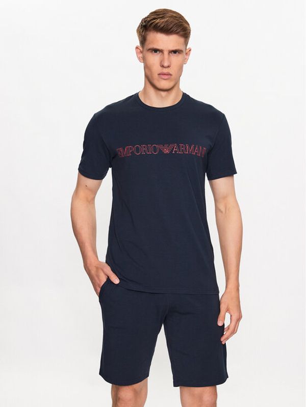 Emporio Armani Underwear Emporio Armani Underwear Пижама 111573 3R516 00135 Тъмносин Regular Fit