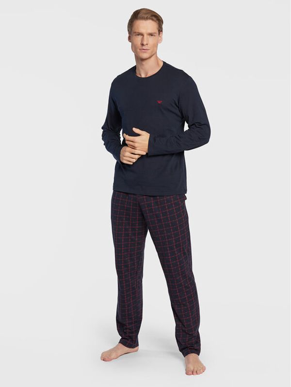 Emporio Armani Underwear Emporio Armani Underwear Пижама 111791 2F567 15636 Тъмносин Regular Fit