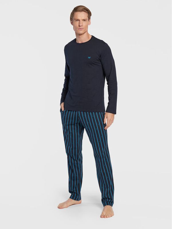 Emporio Armani Underwear Emporio Armani Underwear Пижама 111791 2F567 17536 Тъмносин Regular Fit
