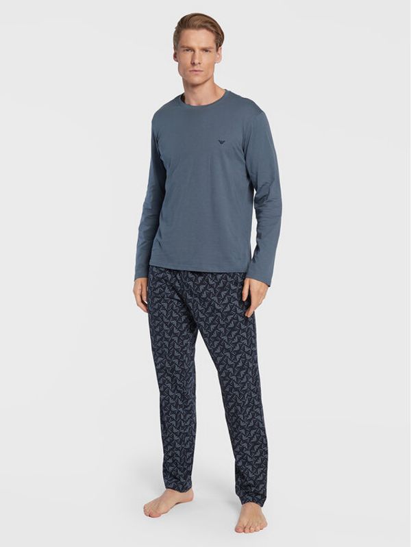 Emporio Armani Underwear Emporio Armani Underwear Пижама 111791 2F567 17636 Син Regular Fit