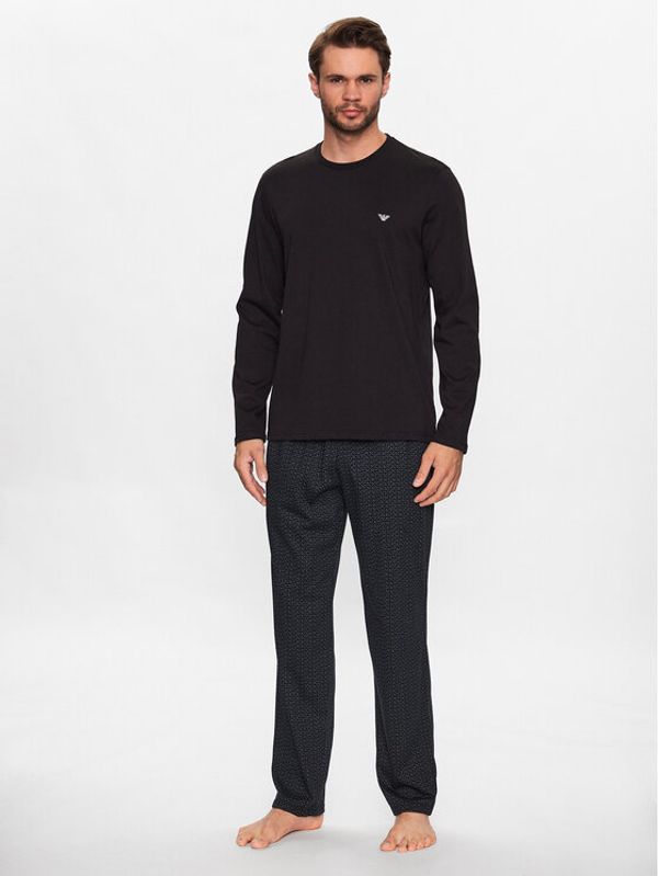 Emporio Armani Underwear Emporio Armani Underwear Пижама 111791 3R567 23721 Черен Regular Fit