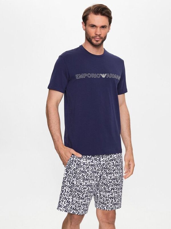 Emporio Armani Underwear Emporio Armani Underwear Пижама 111893 3R508 98710 Тъмносин Regular Fit