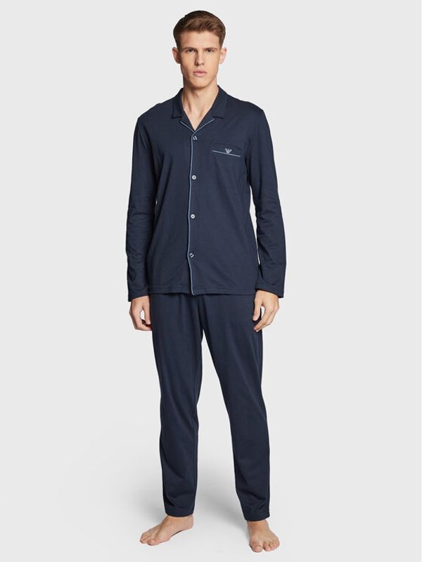 Emporio Armani Underwear Emporio Armani Underwear Пижама 111915 2F561 00135 Тъмносин Regular Fit