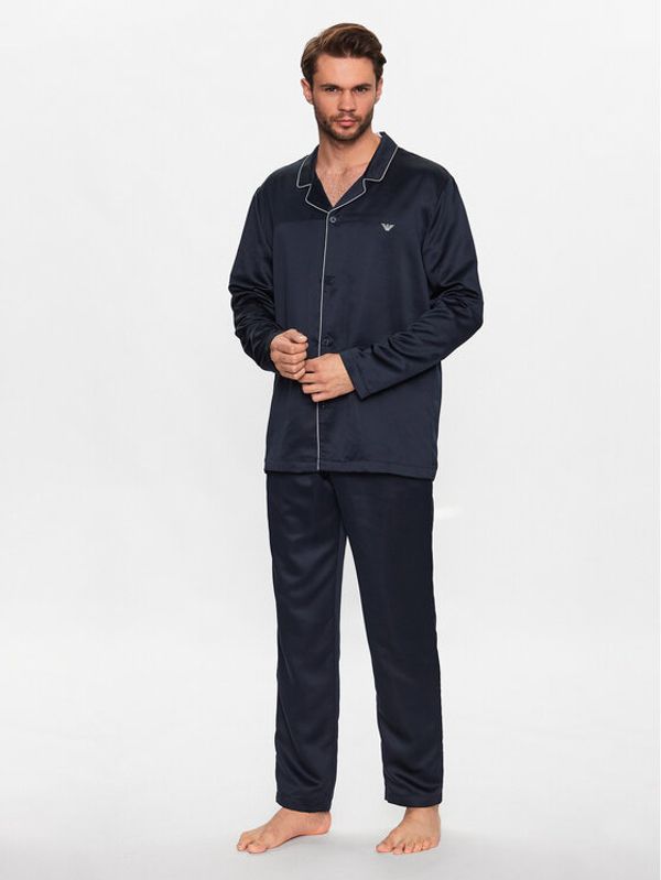 Emporio Armani Underwear Emporio Armani Underwear Пижама 111915 3R583 00135 Тъмносин Regular Fit