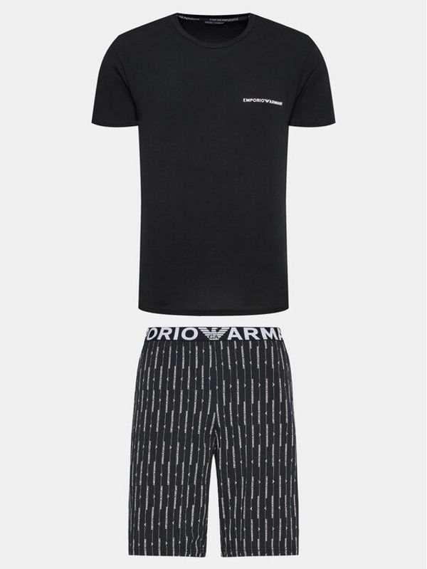 Emporio Armani Underwear Emporio Armani Underwear Пижама 111972 3R506 23821 Черен Regular Fit