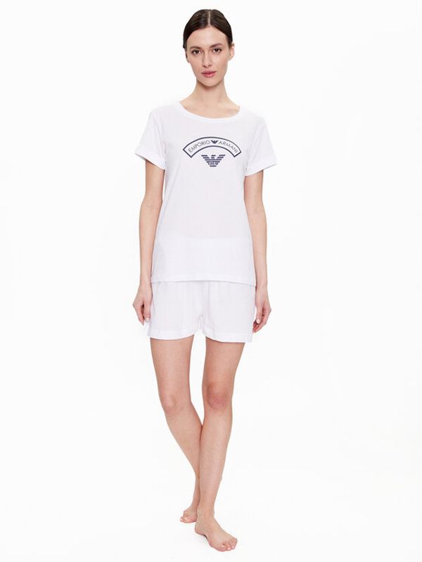 Emporio Armani Underwear Emporio Armani Underwear Пижама 164565 3R255 00010 Бял Regular Fit