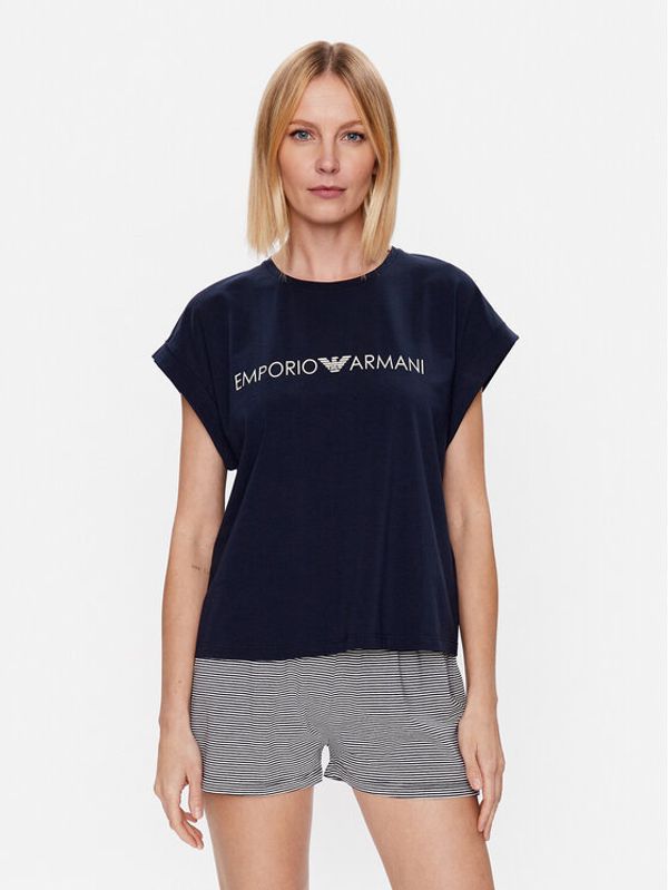 Emporio Armani Underwear Emporio Armani Underwear Пижама 164698 3R219 21036 Тъмносин Regular Fit