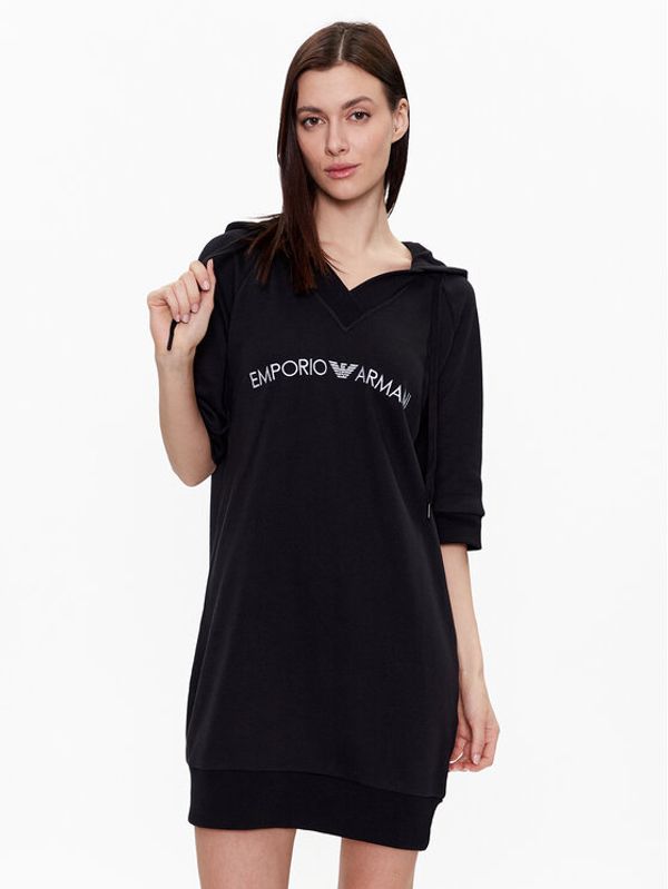 Emporio Armani Underwear Emporio Armani Underwear Плетена рокля 164677 3R268 00020 Черен Regular Fit