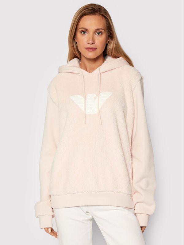 Emporio Armani Underwear Emporio Armani Underwear Суитшърт 164510 1A256 01212 Розов Regular Fit