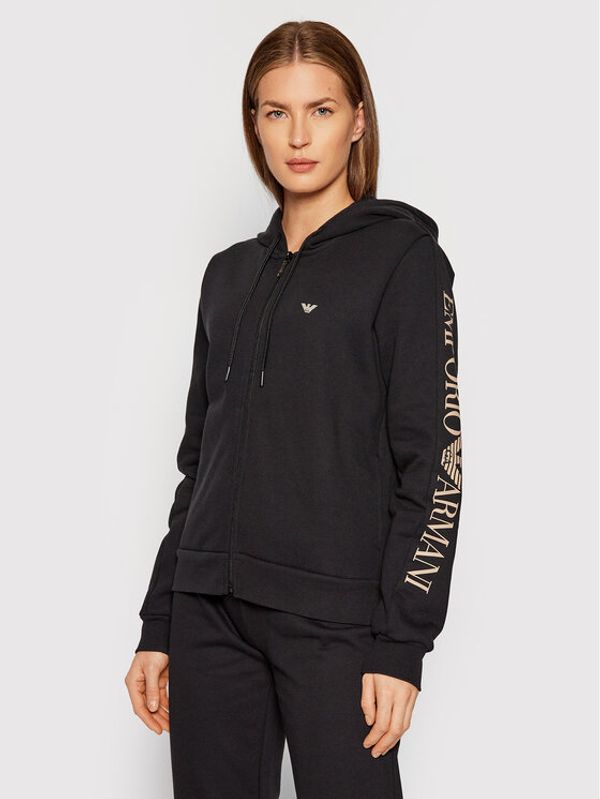 Emporio Armani Underwear Emporio Armani Underwear Суитшърт 164524 1A250 00020 Черен Regular Fit