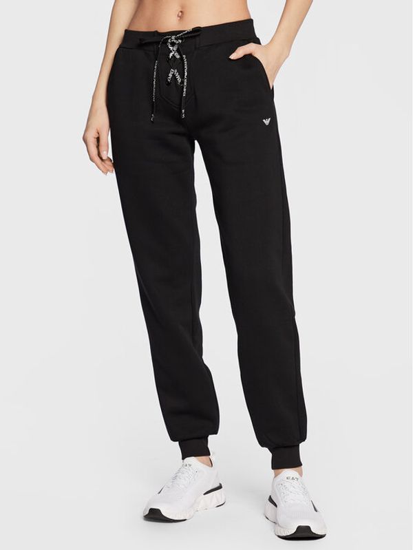 Emporio Armani Underwear Emporio Armani Underwear Суитшърт 164598 2F265 00020 Черен Regular Fit