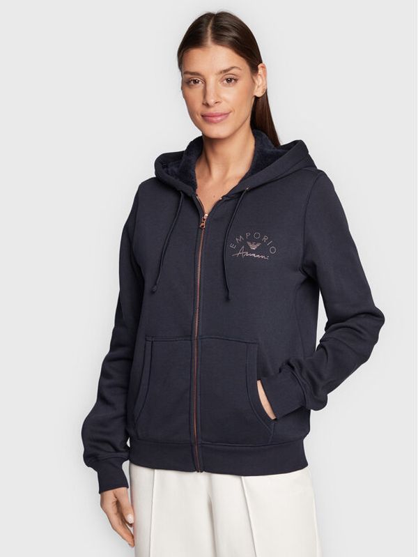 Emporio Armani Underwear Emporio Armani Underwear Суитшърт 164610 2F256 00135 Тъмносин Regular Fit