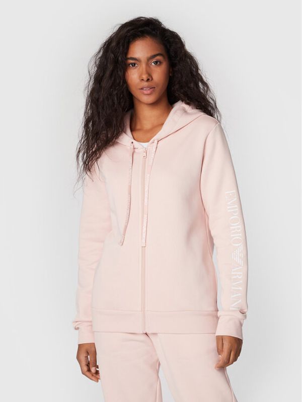 Emporio Armani Underwear Emporio Armani Underwear Суитшърт 164635 2F265 00470 Розов Regular Fit