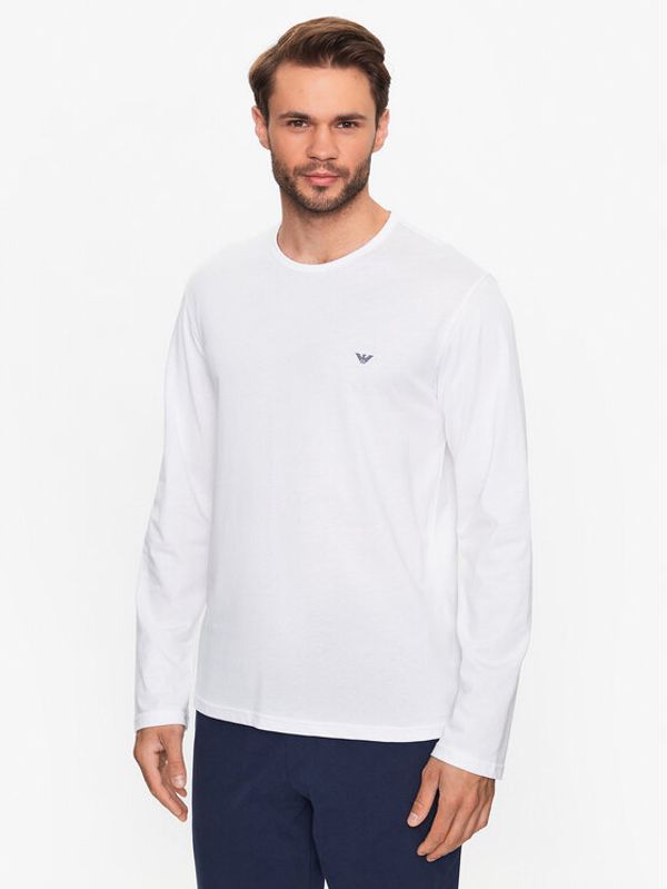 Emporio Armani Underwear Emporio Armani Underwear Тениска с дълъг ръкав 111653 3R722 00010 Бял Regular Fit