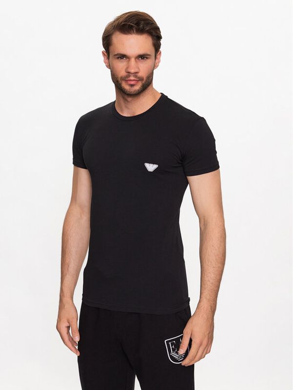 Emporio Armani Underwear Emporio Armani Underwear Тишърт 111035 3R512 00020 Черен Regular Fit