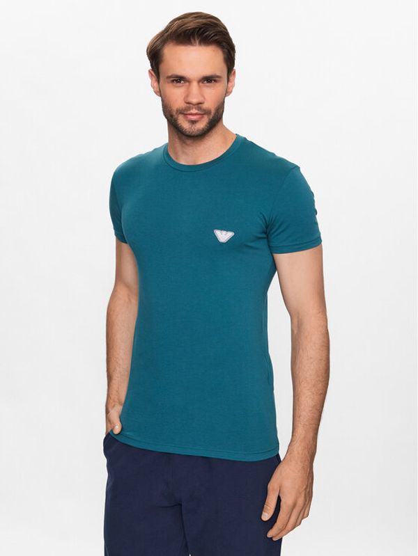 Emporio Armani Underwear Emporio Armani Underwear Тишърт 111035 3R512 16885 Син Regular Fit