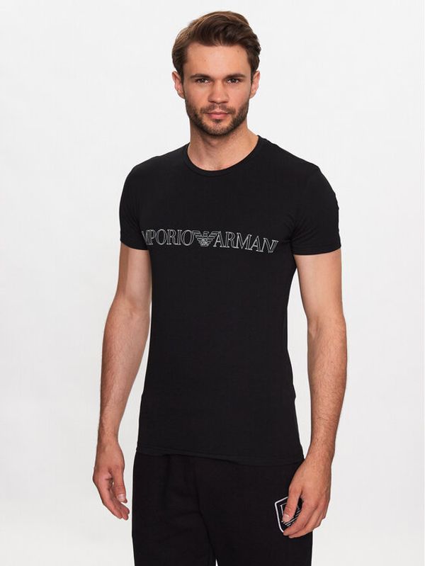 Emporio Armani Underwear Emporio Armani Underwear Тишърт 111035 3R516 00020 Черен Regular Fit